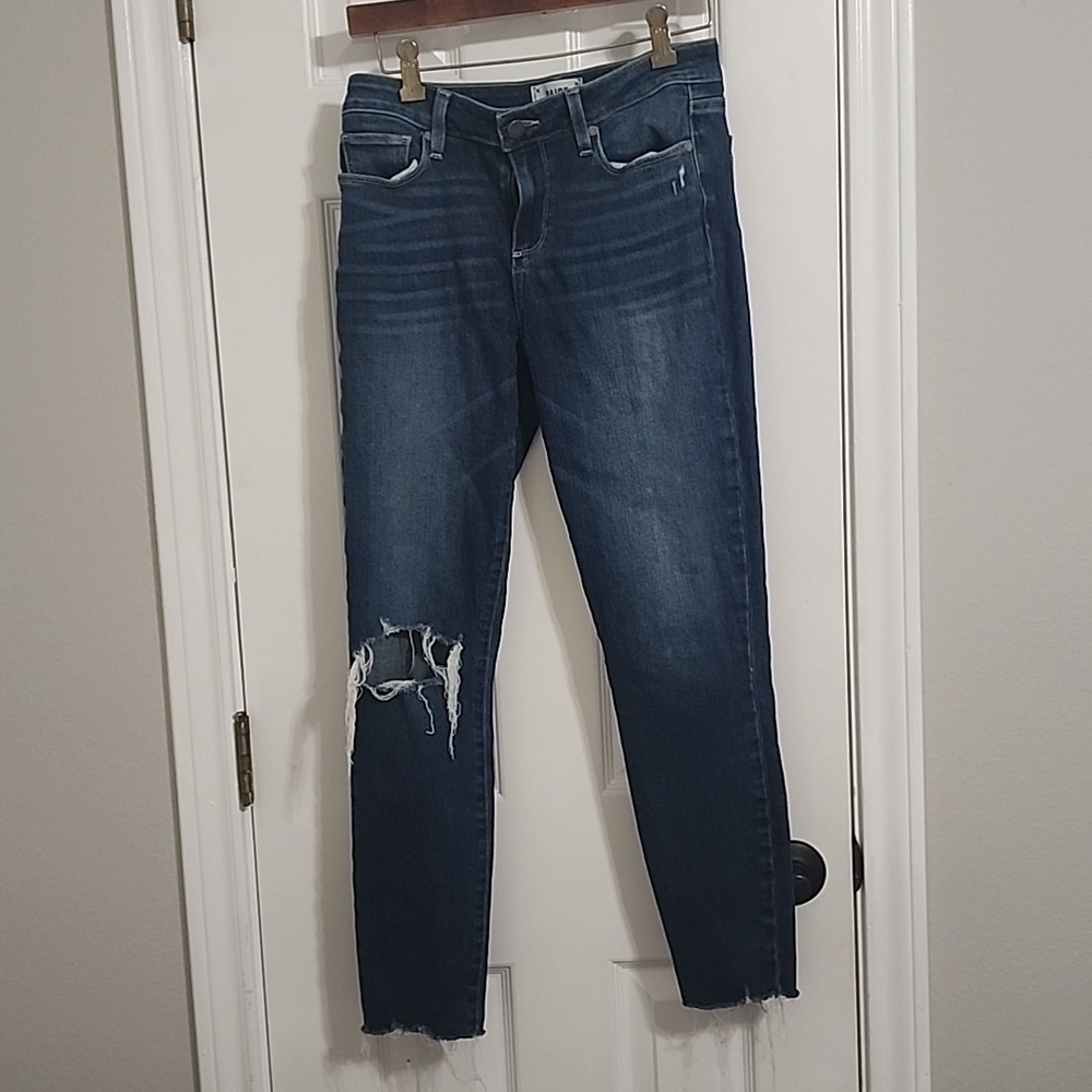 Paige Jeans Verdugo Ankle Size 28 Distressed Raw Hem​​​​​